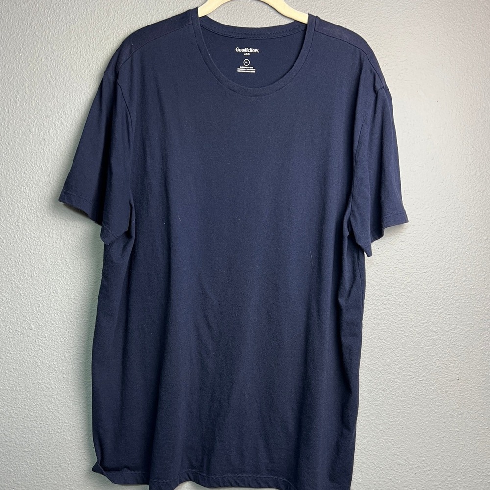 Goodfellow & Co Every Wear Tee Mens XL Navy Blue Short Sleeve Crewneck T-Shirt